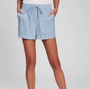 Gap Linen High Waist Shorts